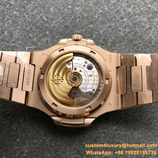 Patek Philippe - Nautilus 5711 40mm RG/RG White/Stk PPF A324