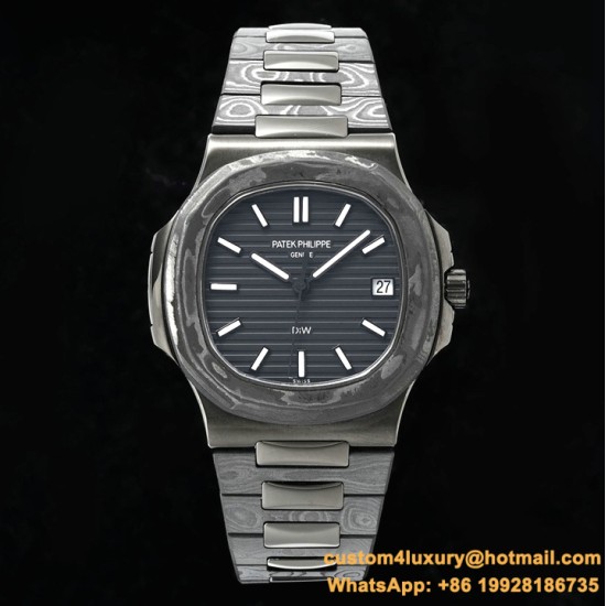 Patek Philippe - Nautilus 5711 40mm Carbon/Carbon Black Textured Dial DIWF 324SC