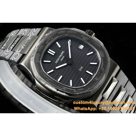 Patek Philippe - Nautilus 5711 40mm Carbon/Carbon Black Textured Dial DIWF 324SC