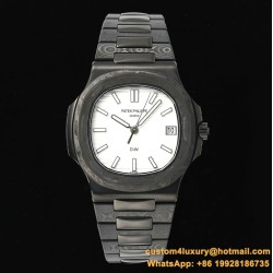 Patek Philippe - Nautilus 5711 40mm Carbon/Carbon White Dial DIWF A324