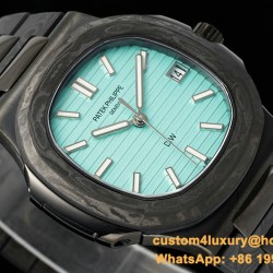 Patek Philippe - Nautilus 5711 40mm Carbon/Carbon Tiffany Blue DIWF 324SC