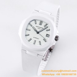 Patek Philippe - Nautilus AET 5711 40mm White Cer/RU Grey Dial AMGF MY9015