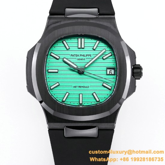 Patek Philippe - Nautilus AET 5711 40mm Cer/RU Green Dial AMGF MY9015