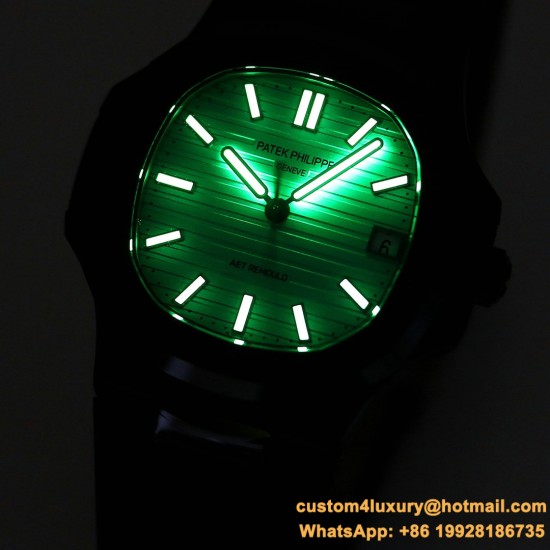 Patek Philippe - Nautilus AET 5711 40mm Cer/RU Green Dial AMGF MY9015