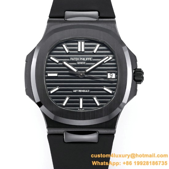 Patek Philippe - Nautilus AET 5711 40mm Cer/RU Black Dial AMGF MY9015