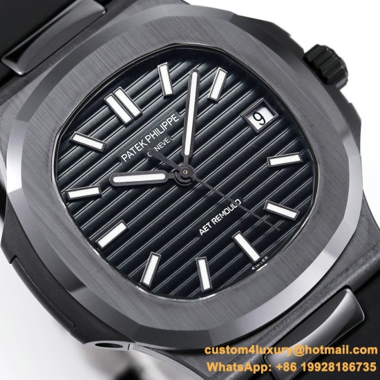 Patek Philippe - Nautilus AET 5711 40mm Cer/RU Black Dial AMGF MY9015