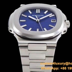 Patek Philippe - Nautilus 5711 40mm SS/SS Blue/Stick GRF MY9015 Mod