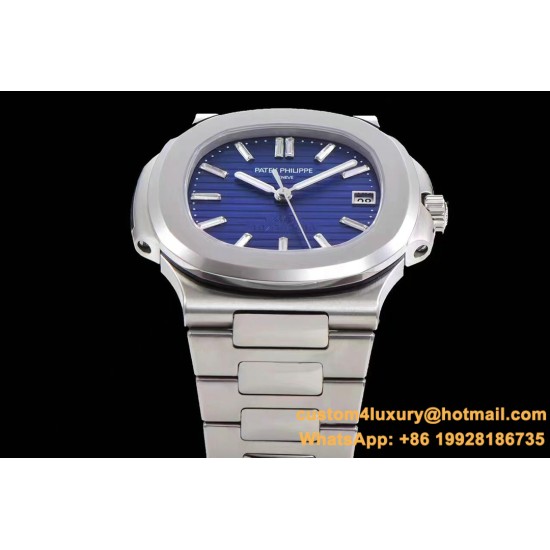 Patek Philippe - Nautilus 5711 40mm SS/SS Blue/Stick GRF MY9015 Mod