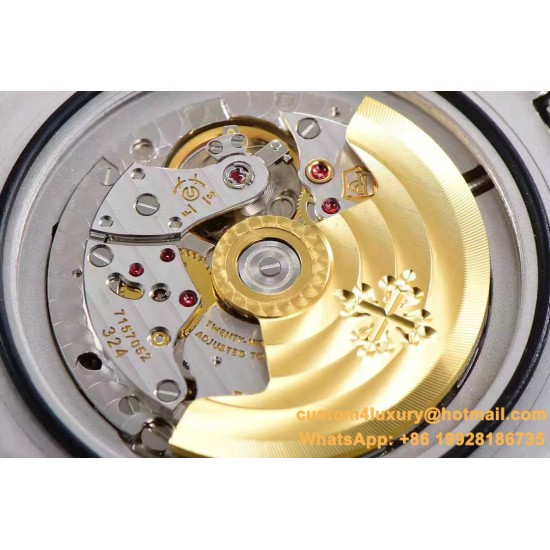 Patek Philippe - Nautilus 5711 40mm SS/SS Blue/Stick GRF MY9015 Mod