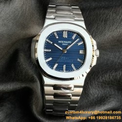 Patek Philippe - Nautilus Jumbo 5711 40th 40mm SS/SS Blue/Stk 3KF V2 A324