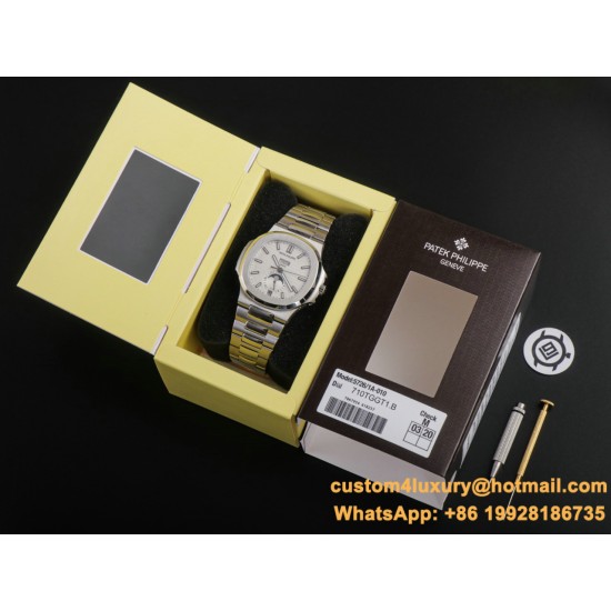 Patek Philippe - Nautilus Annual Cal. 5726A 42MM SS/SS White V9F MY9015