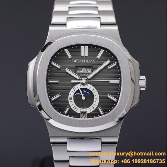 Patek Philippe - Nautilus Annual Cal. 5726A 42MM SS/SS Grey V9F MY9015