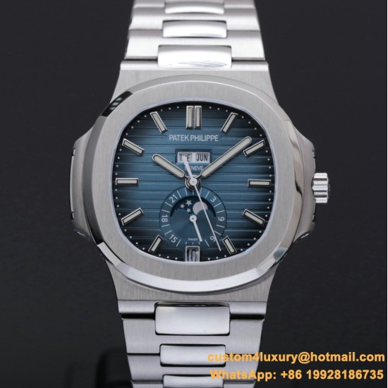 Patek Philippe - Nautilus Annual Cal. 5726A 42MM SS/SS Blue V9F MY9015