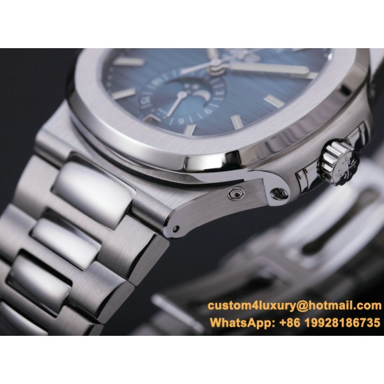 Patek Philippe - Nautilus Annual Cal. 5726A 42MM SS/SS Blue V9F MY9015