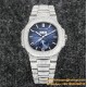 Patek Philippe - Nautilus Annual Cal. 5726A 40.5MM Full Diam SS/SS Blue Dial R8F A324