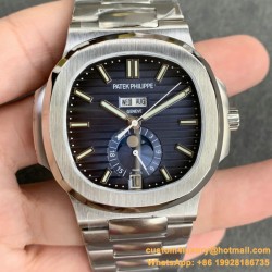 Patek Philippe - Nautilus Annual Cal. 5726A 40.5MM SS/SS Blue V9F A324S