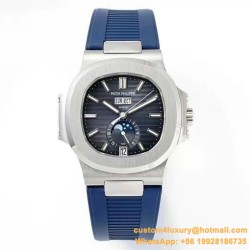 Patek Philippe - Nautilus 5726 40mm SS/RU Blue Textured Dial PPF A324