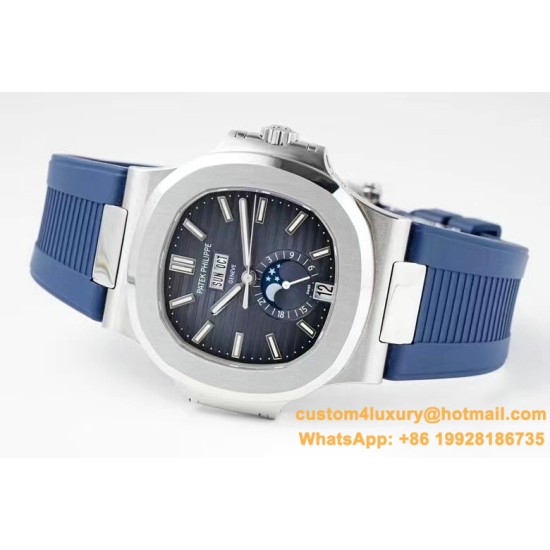 Patek Philippe - Nautilus 5726 40mm SS/RU Blue Textured Dial PPF A324
