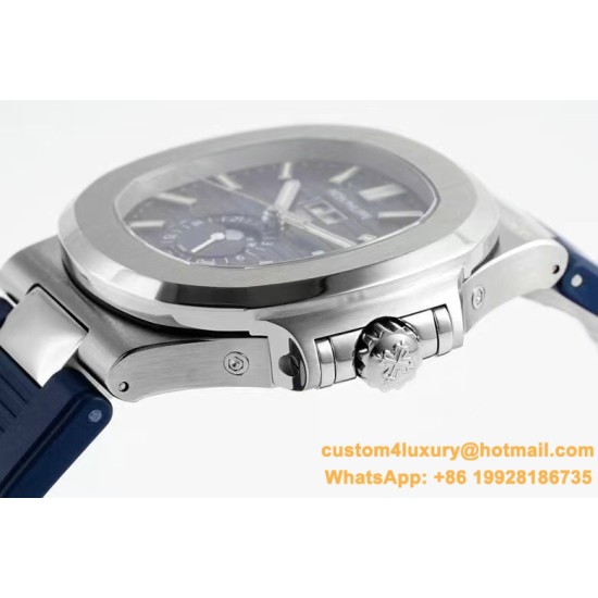 Patek Philippe - Nautilus 5726 40mm SS/RU Blue Textured Dial PPF A324
