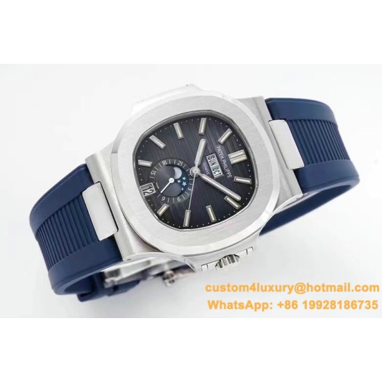Patek Philippe - Nautilus 5726 40mm SS/RU Blue Textured Dial PPF A324