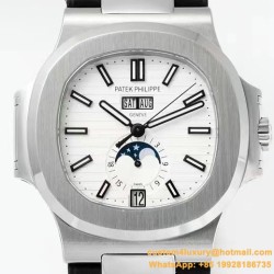 Patek Philippe - Nautilus 5726 40mm SS/RU White Textured Dial PPF A324