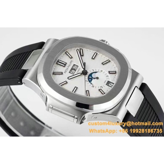 Patek Philippe - Nautilus 5726 40mm SS/RU White Textured Dial PPF A324
