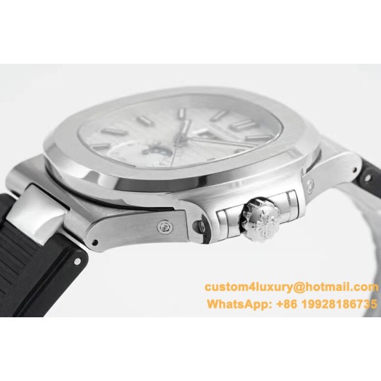Patek Philippe - Nautilus 5726 40mm SS/RU White Textured Dial PPF A324