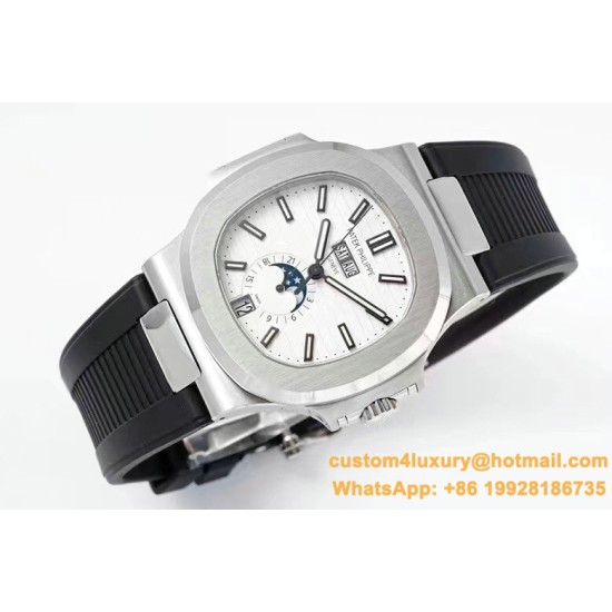 Patek Philippe - Nautilus 5726 40mm SS/RU White Textured Dial PPF A324
