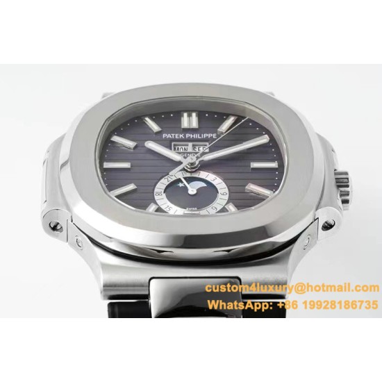 Patek Philippe - Nautilus 5726 40mm SS/RU Grey Textured Dial PPF A324