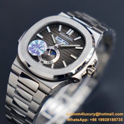 Patek Philippe - Nautilus 5726 40mm SS/SS Black Textured Dial PPF A324