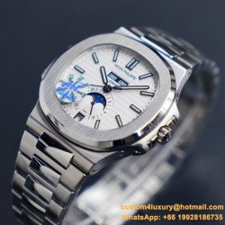 Patek Philippe - Nautilus 5726 40mm SS/SS White Textured Dial PPF A324