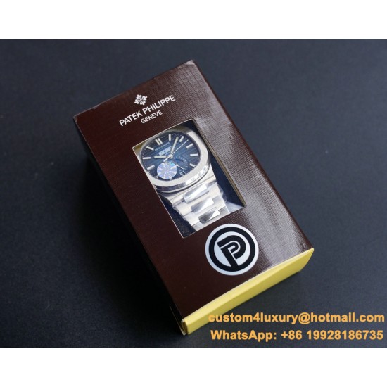 Patek Philippe - Nautilus 5726 40mm SS/SS Blue Textured Dial PPF A324