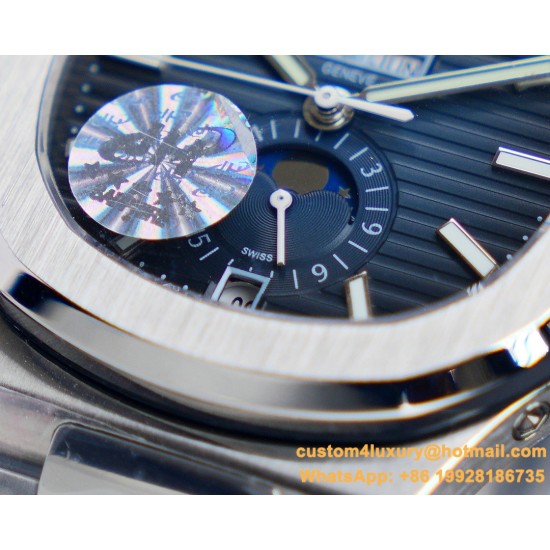 Patek Philippe - Nautilus 5726 40mm SS/SS Blue Textured Dial PPF A324