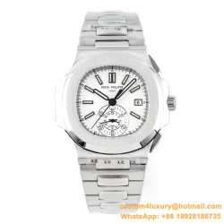 Patek Philippe - Nautilus 5980 40mm SS/SS White/White 3KF A28-520