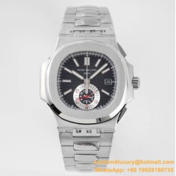 Patek Philippe - Nautilus 5980 40mm SS/SS Black/White 3KF A28-520