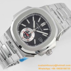 Patek Philippe - Nautilus 5980 40mm SS/SS Black/White 3KF A28-520