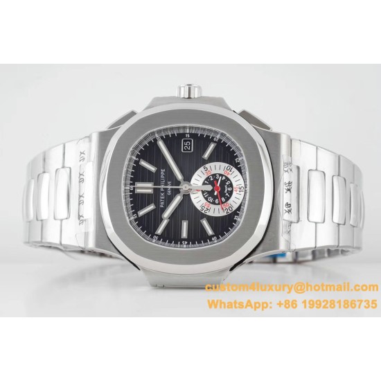 Patek Philippe - Nautilus 5980 40mm SS/SS Black/White 3KF A28-520