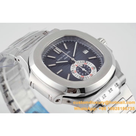 Patek Philippe - Nautilus 5980 40mm SS/SS Blue/White 3KF A28-520