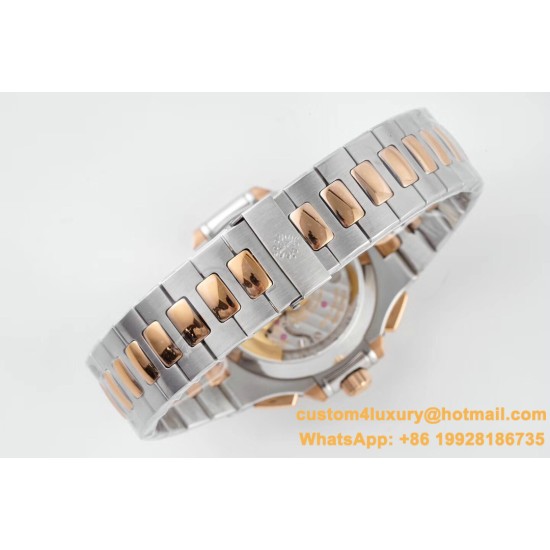 Patek Philippe - Nautilus 5980 40mm RG/SS Blue/Blue 3KF A28-520