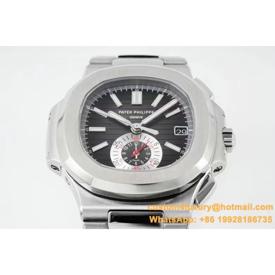 Patek Philippe - Nautilus 5980 40mm SS/SS Black/White PPF A28-520