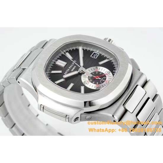Patek Philippe - Nautilus 5980 40mm SS/SS Black/White PPF A28-520