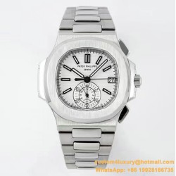 Patek Philippe - Nautilus 5980 40mm SS/SS White/White PPF A28-520