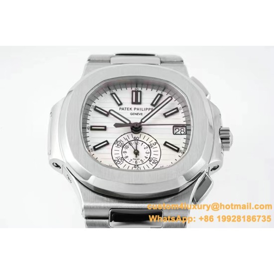 Patek Philippe - Nautilus 5980 40mm SS/SS White/White PPF A28-520