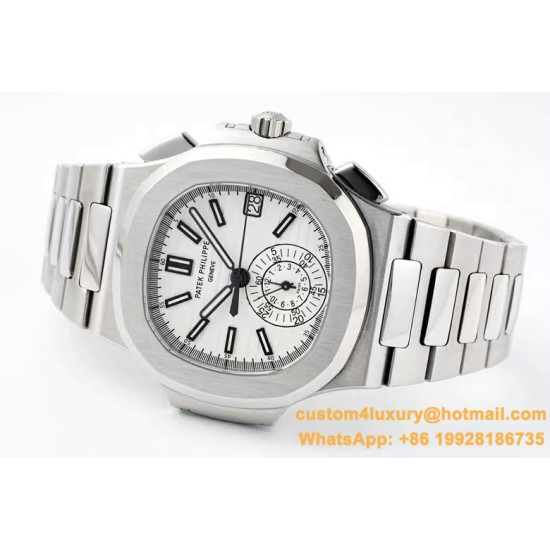 Patek Philippe - Nautilus 5980 40mm SS/SS White/White PPF A28-520