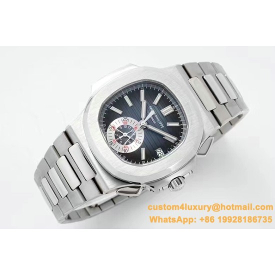 Patek Philippe - Nautilus 5980 40mm SS/SS Blue/White PPF A28-520