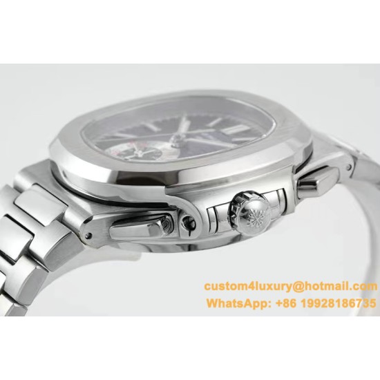 Patek Philippe - Nautilus 5980 40mm SS/SS Blue/White PPF A28-520