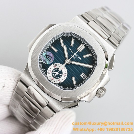 Patek Philippe - Nautilus 5980 40mm SS/SS Blue/White K6F A28-520