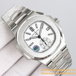 Patek Philippe - Nautilus 5980 40mm SS/SS White/White K6F A28-520