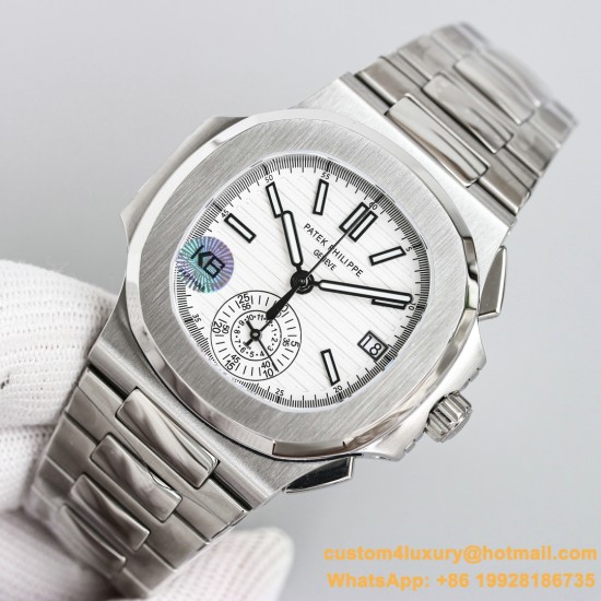 Patek Philippe - Nautilus 5980 40mm SS/SS White/White K6F A28-520
