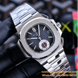 Patek Philippe - Nautilus 5980 40mm SS/SS Black/White K6F A28-520